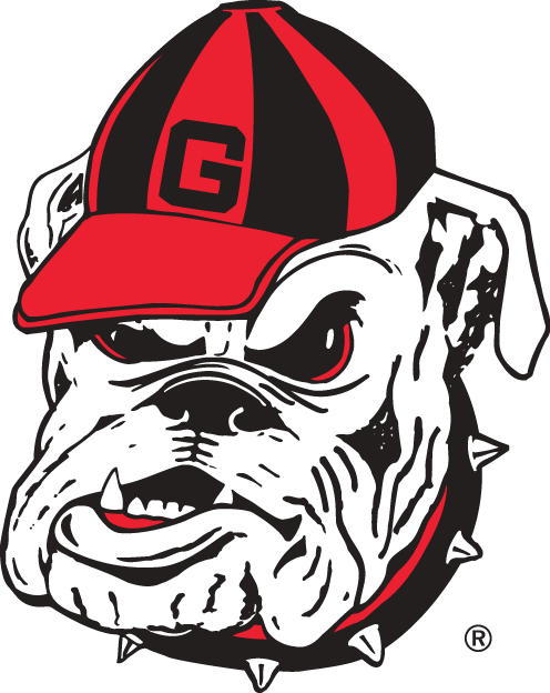 Georgia Bulldogs 1964-Pres Secondary Logo diy iron on heat transfer...
